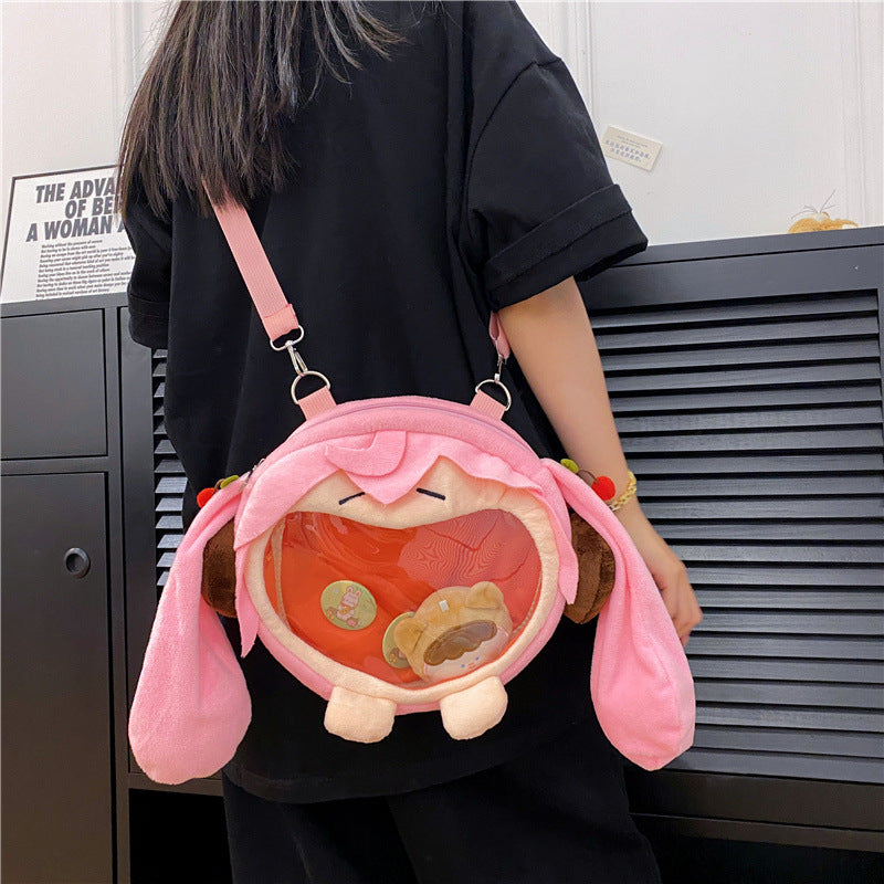 Small Hatsune Miku Plush ITA Cross Body Bag