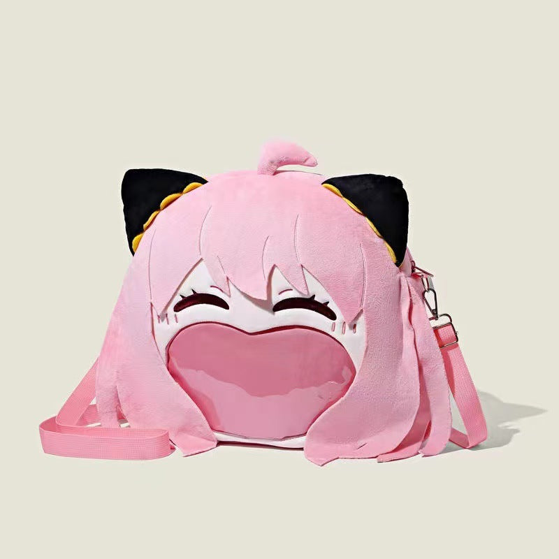 Large Spy X family Anya Plush ITA Backpack Bag