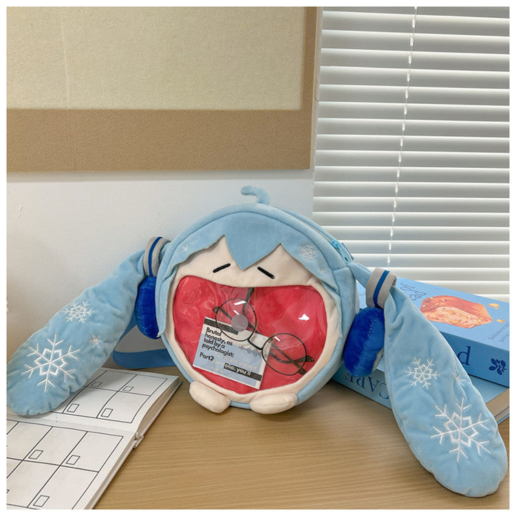 Small Hatsune Miku Plush ITA Cross Body Bag
