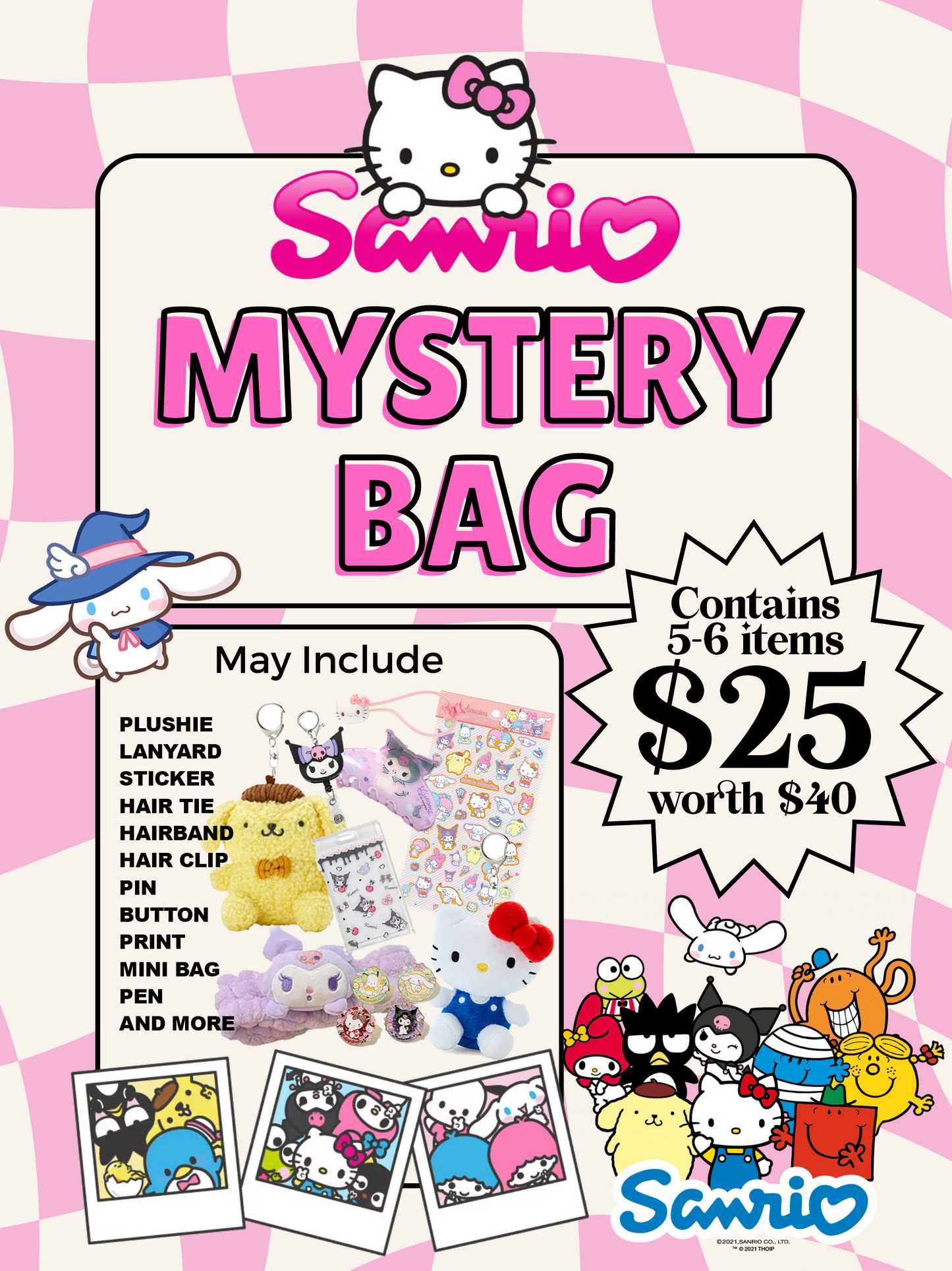 Blind Date with Sanrio Mystery Box (Small)