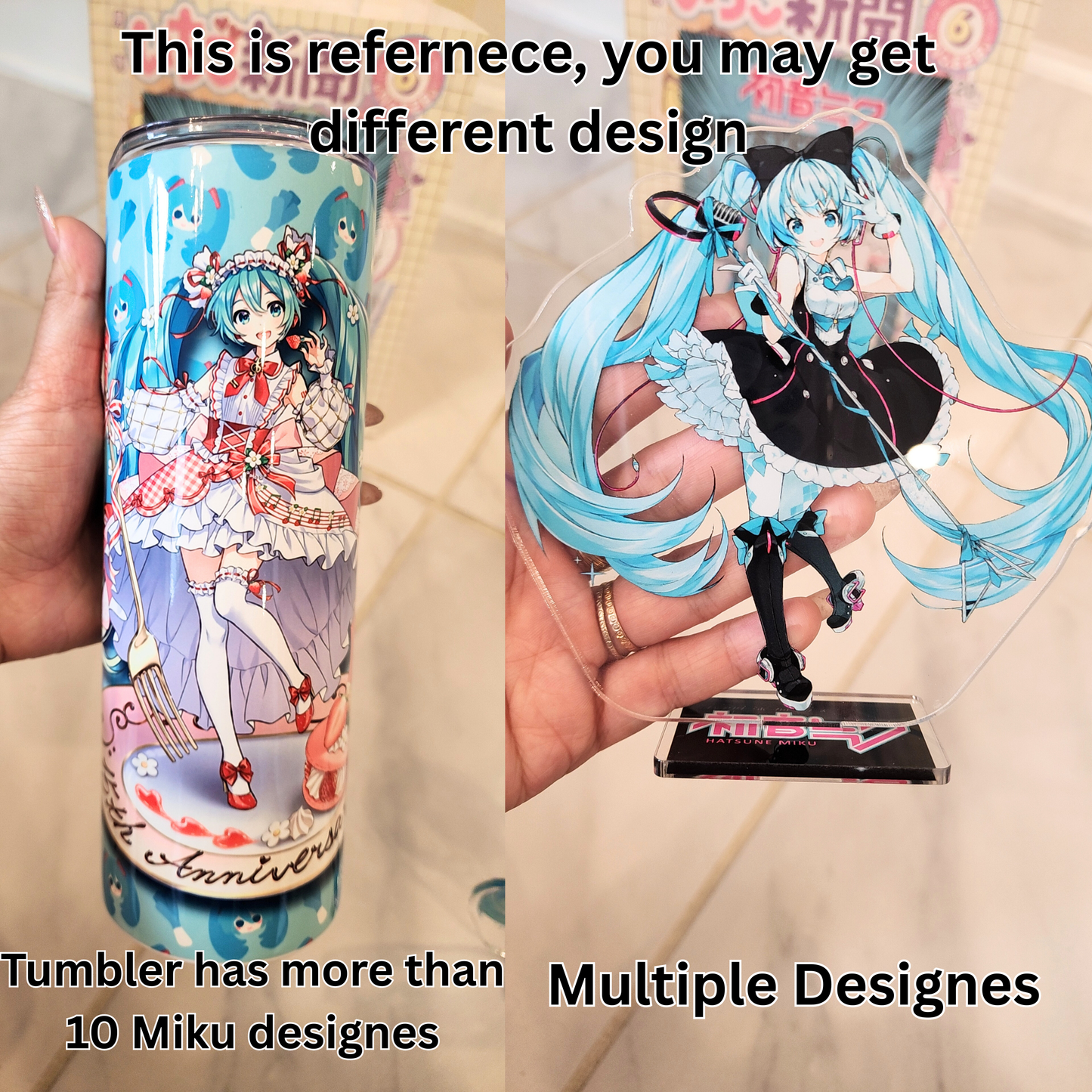Blind Date with Miku Mystery Box – 20oz Tumbler + 5 Surprise Miku Merch Items