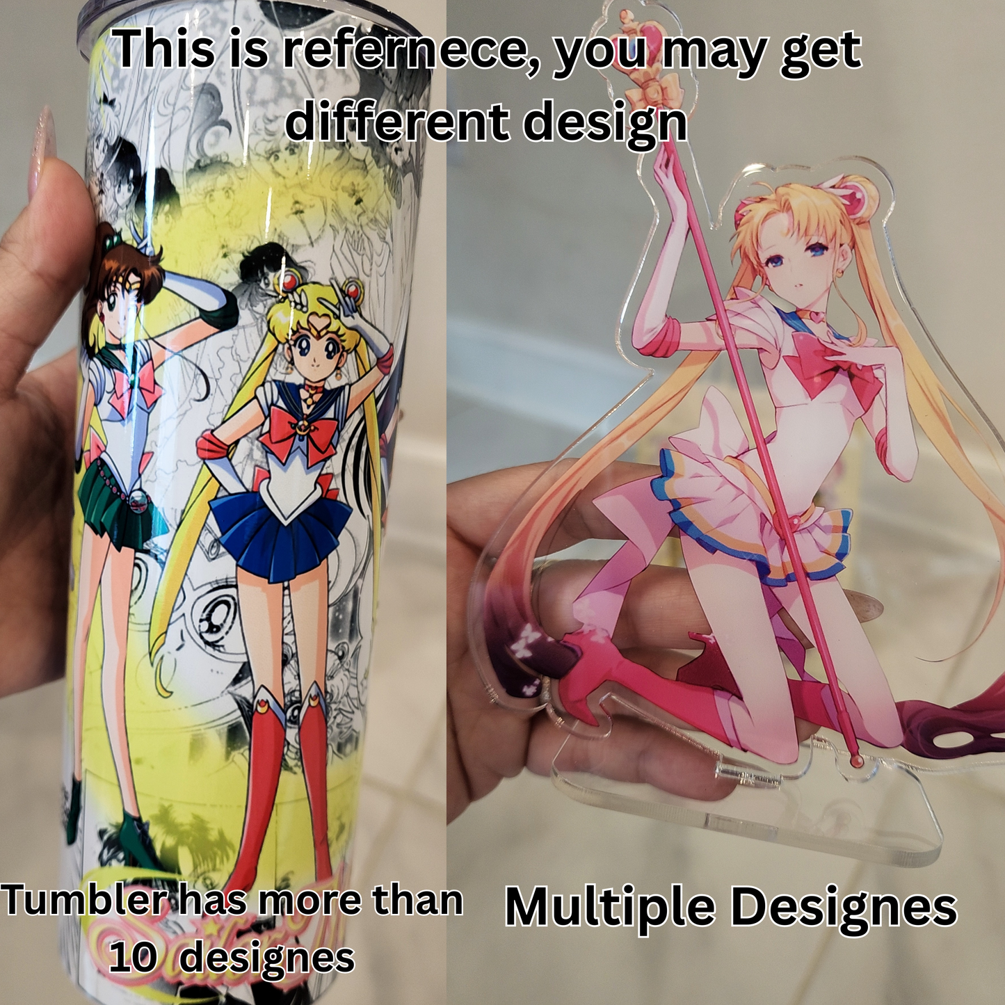 Blind Date with Sailor Moon Mystery Box – 20oz Tumbler + 5 Surprise Sailor Moon Merch Items