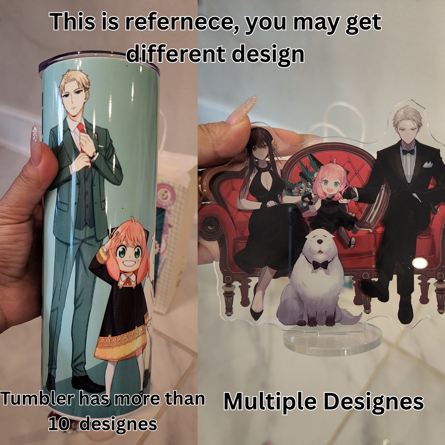 Blind Date with Spy X Family Mystery Box – 20oz Tumbler + 5 Surprise Spy X Family Merch Items