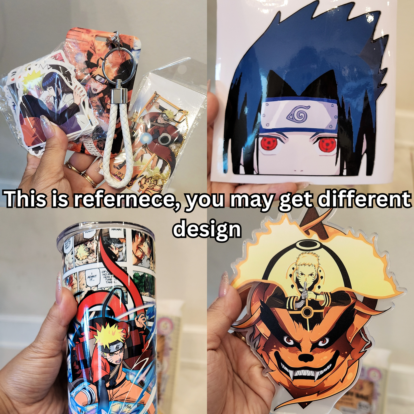 Blind Date with Naruto Mystery Box – 20oz Tumbler + 5 Surprise Naruto Merch Items