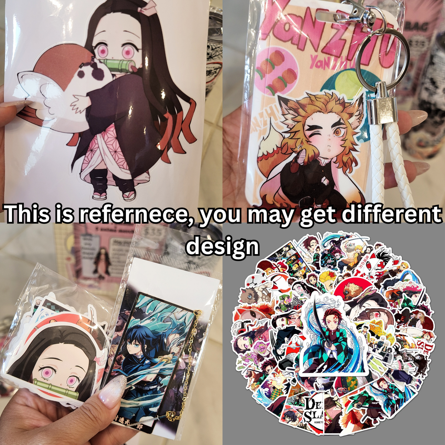 Blind Date with Demon Slayer Mystery Box – 20oz Tumbler + 5 Surprise Demon Slayer Items