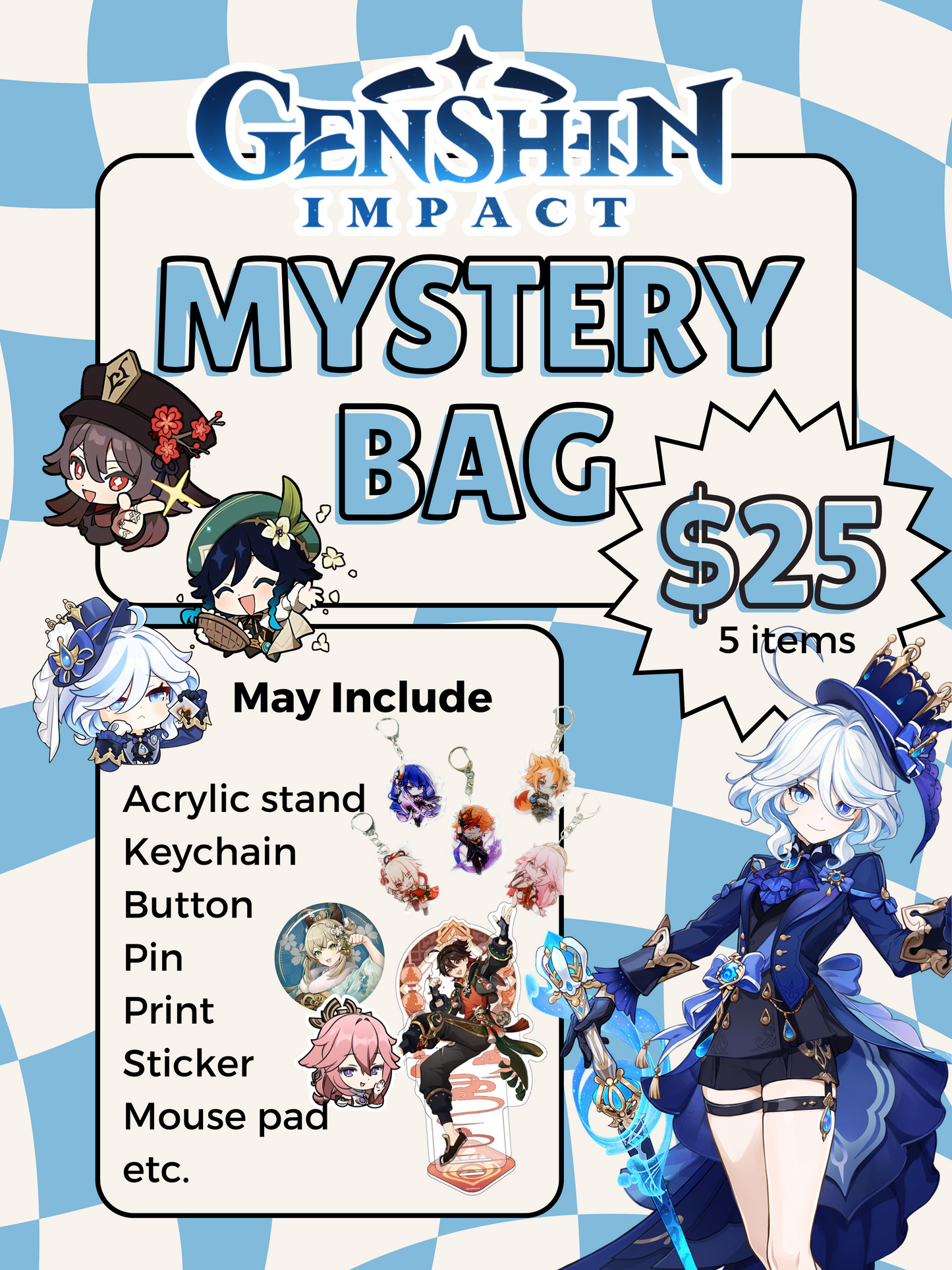 Blind Date with Genshin Impact Mystery Box (Small)
