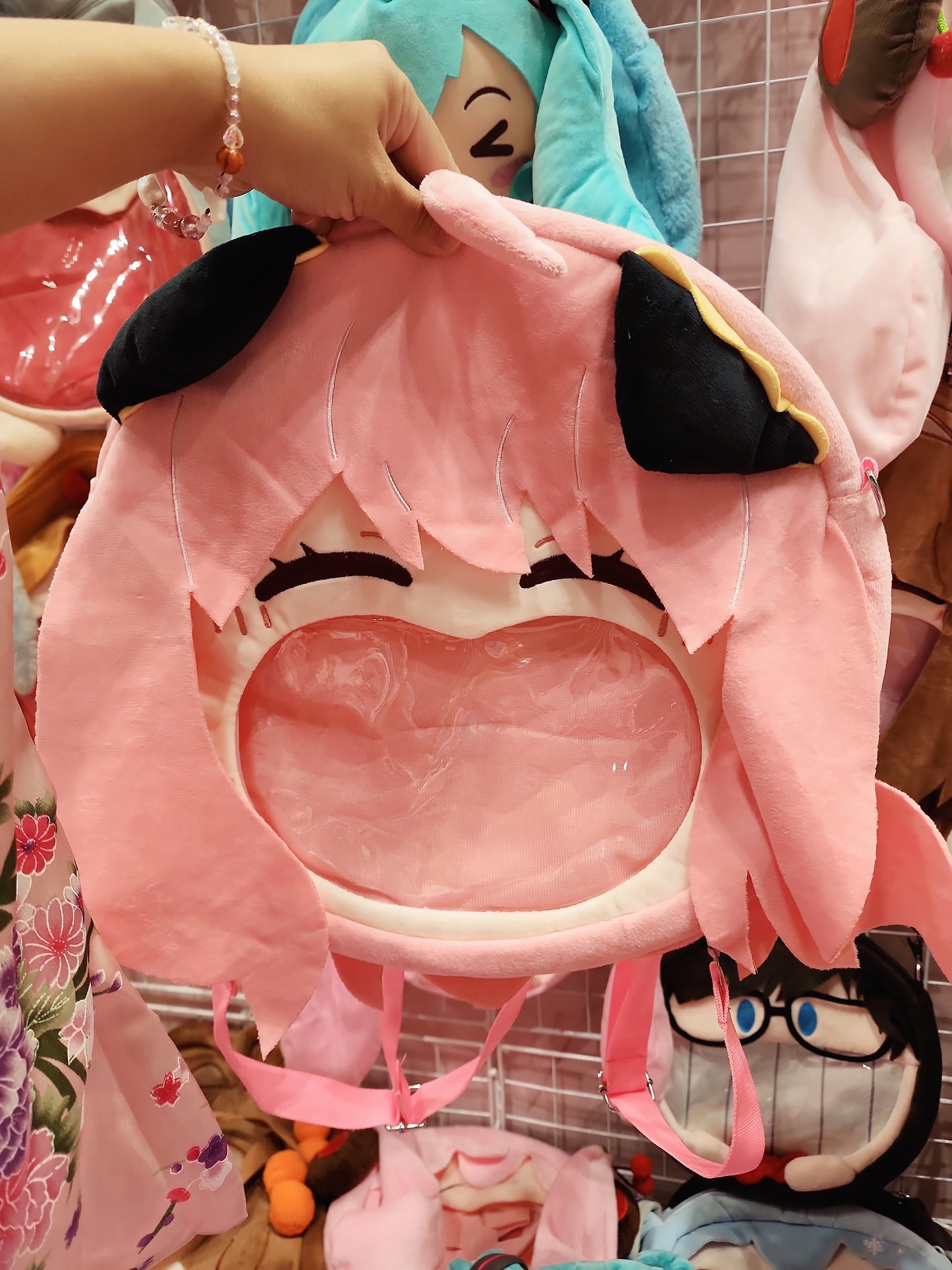 Large Spy X family Anya Plush ITA Backpack Bag