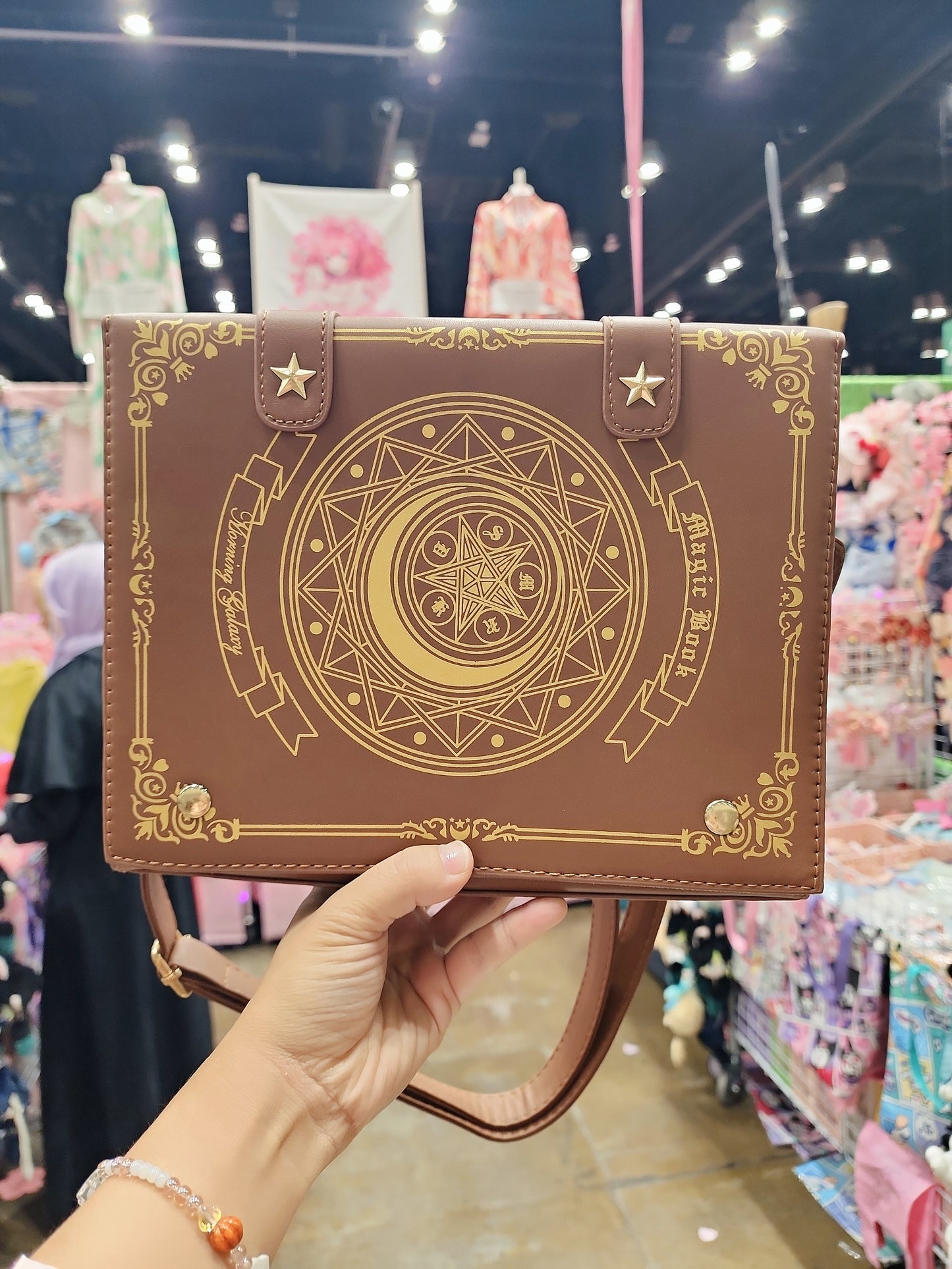 Spell Book ITA Bag, Moon Magic Book ITA Bag, PIN bag, Cross Double Shoulder Bags, Girl Backpack, Leather Flap Bag, Schoolbag, Women Handbag
