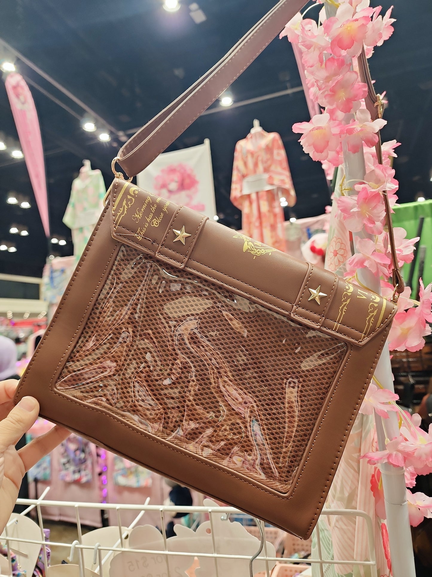 Spell Book ITA Bag, Moon Magic Book ITA Bag, PIN bag, Cross Double Shoulder Bags, Girl Backpack, Leather Flap Bag, Schoolbag, Women Handbag
