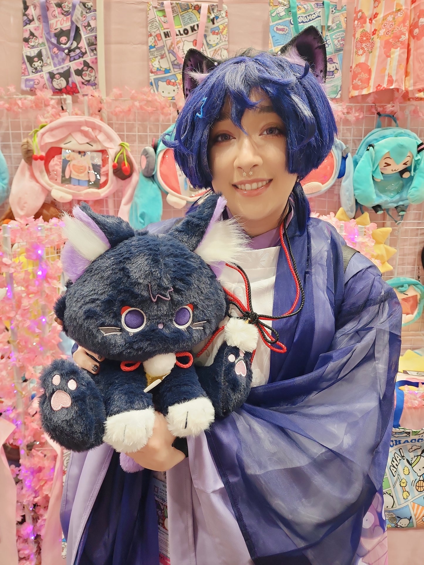 Genshin Impact Scaramouche Plush Large 13 Inches Tall ( 32 cm )