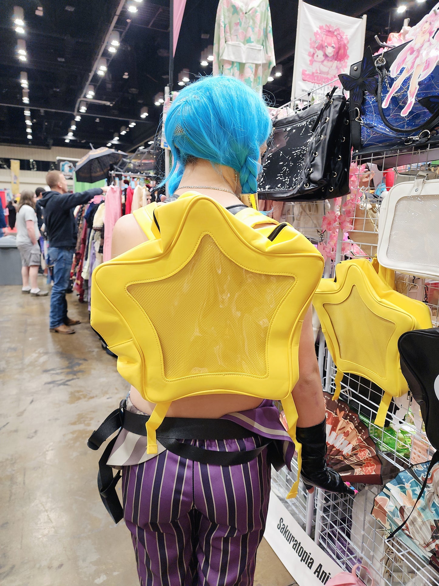 Large Yellow Star Ita Bag, backpack ITA Bag, PIN bag, Girl Backpack, Leather Flap Bag, Schoolbag, Women backpack