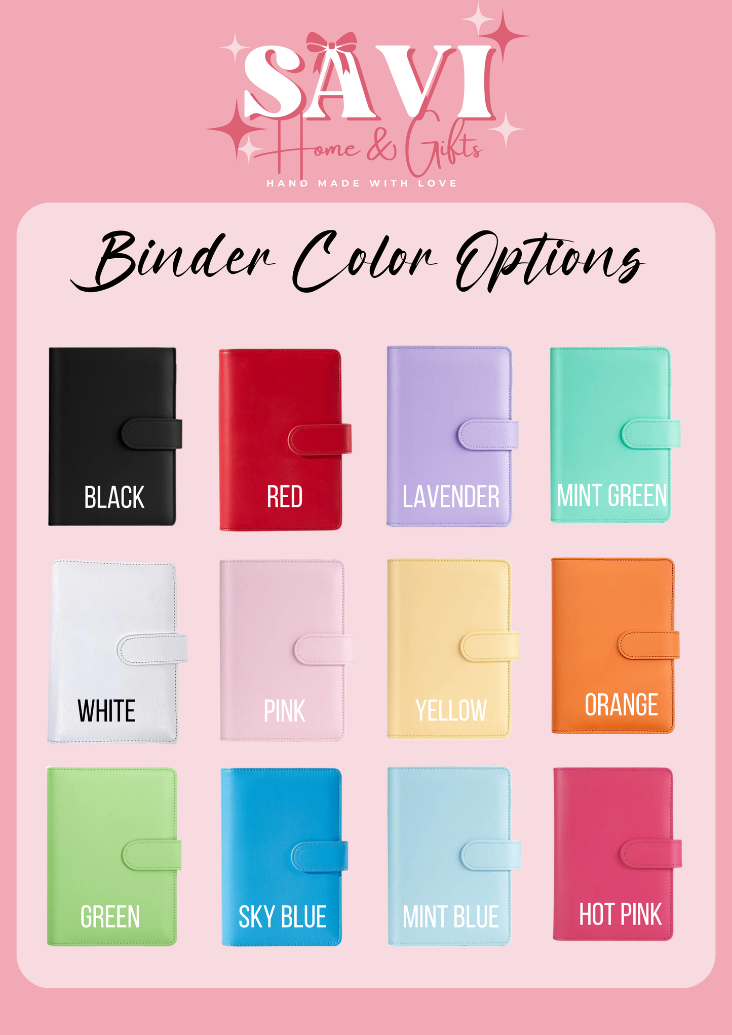 Pochacco Personalized Budget Binder with cash envelopes/ label sticker