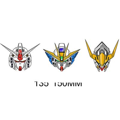3D Sticker - Gundam