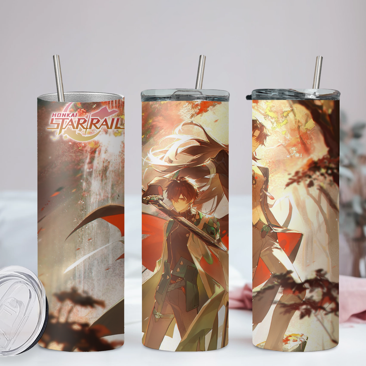 `Collection Anime 20oz Tumbler with Straw and Lid