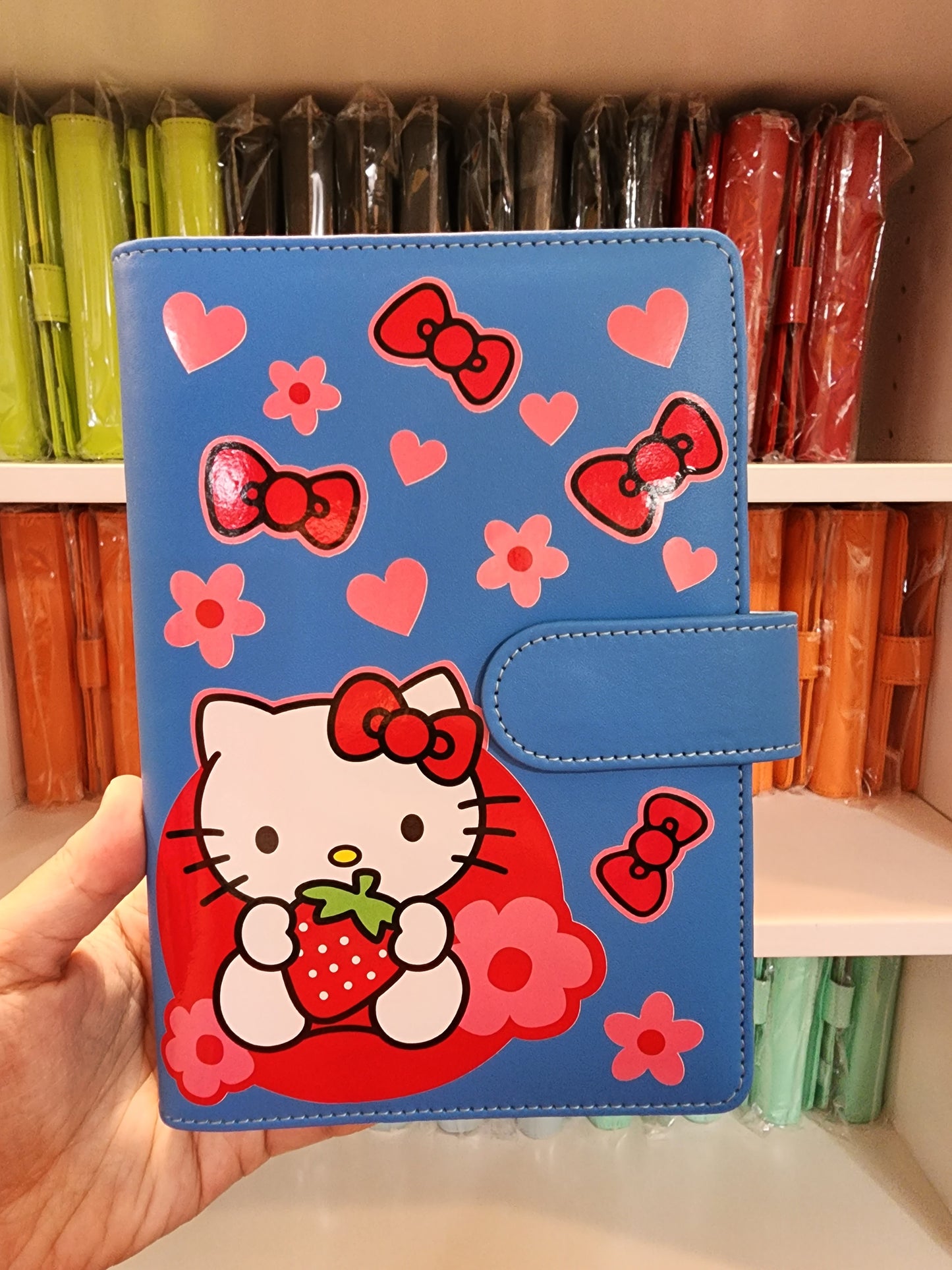 Hello Kitty Personalized Budget Binder with cash envelopes/ label sticker