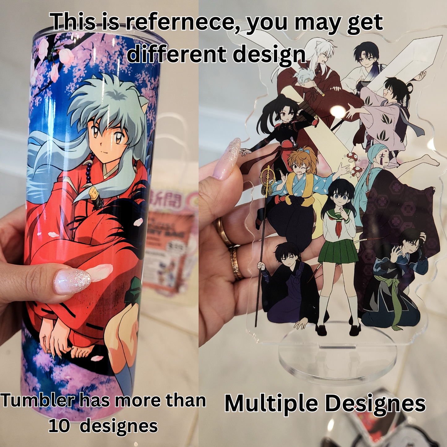 Blind Date with Inuyasha Mystery Box – 20oz Tumbler + 5 Surprise Inuyasha Merch Items