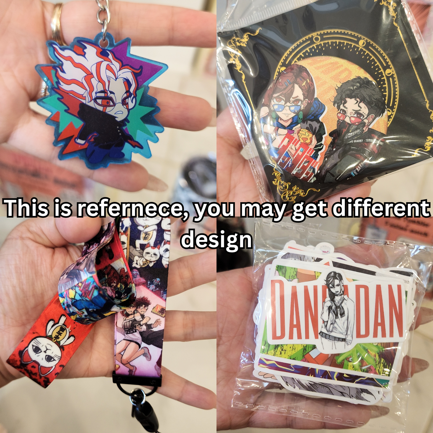 Blind Date with Dan Da Dan Mystery Box – 20oz Tumbler + 5 Surprise Dan Da Dan Merch Items