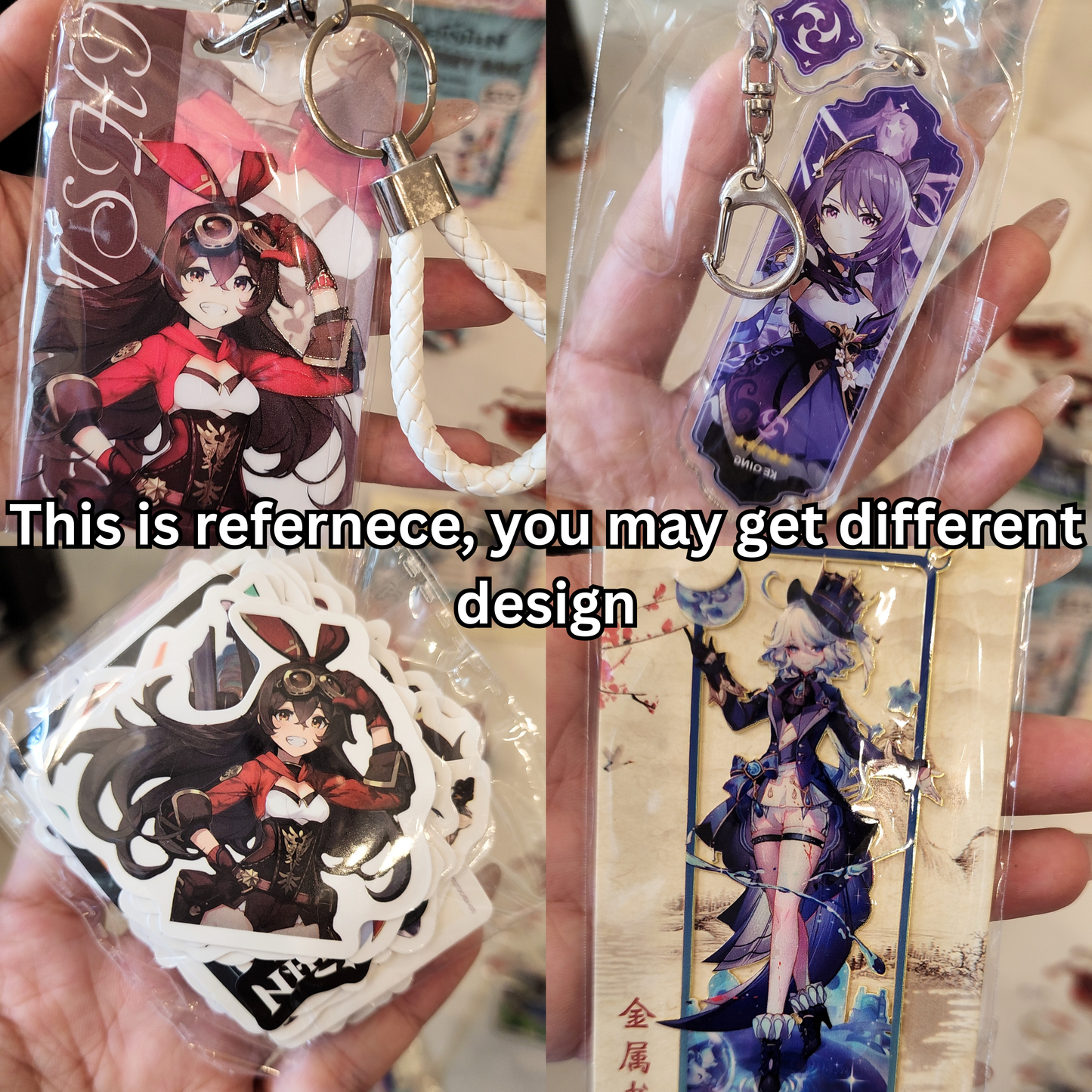 Blind Date with Genshin Impact Mystery Box – 20oz Tumbler + 5 Surprise Genshin Impact Merch Items