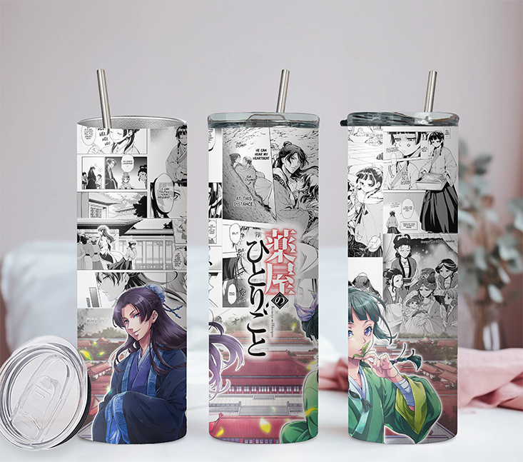 The Apothecary Diaries Anime 20oz Tumbler with Straw and Lid