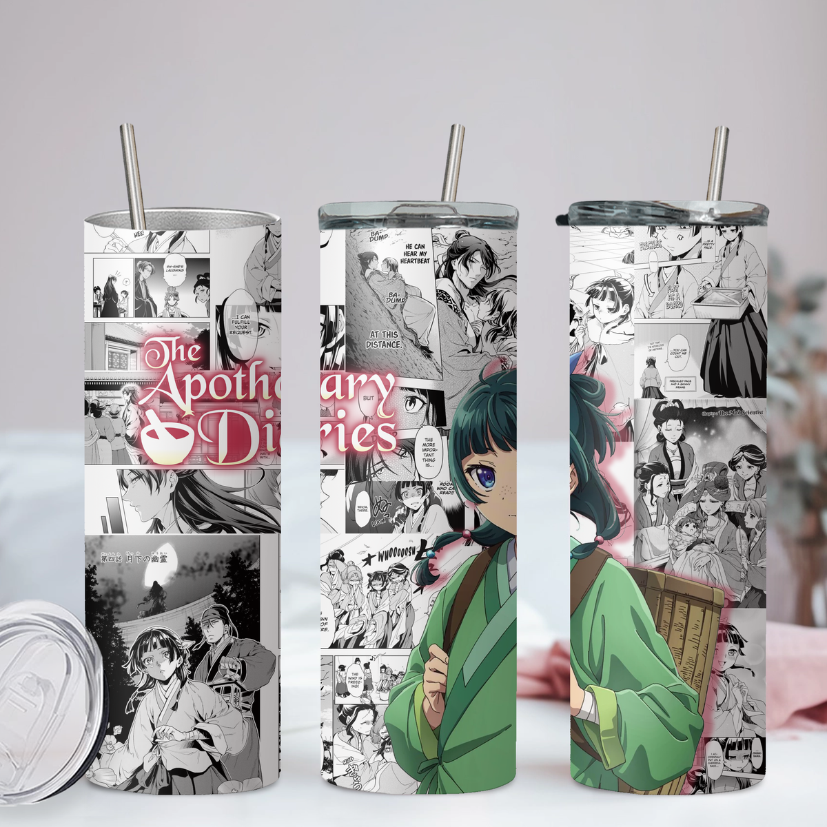 The Apothecary Diaries Collection Anime 20oz Tumbler with Straw and Lid