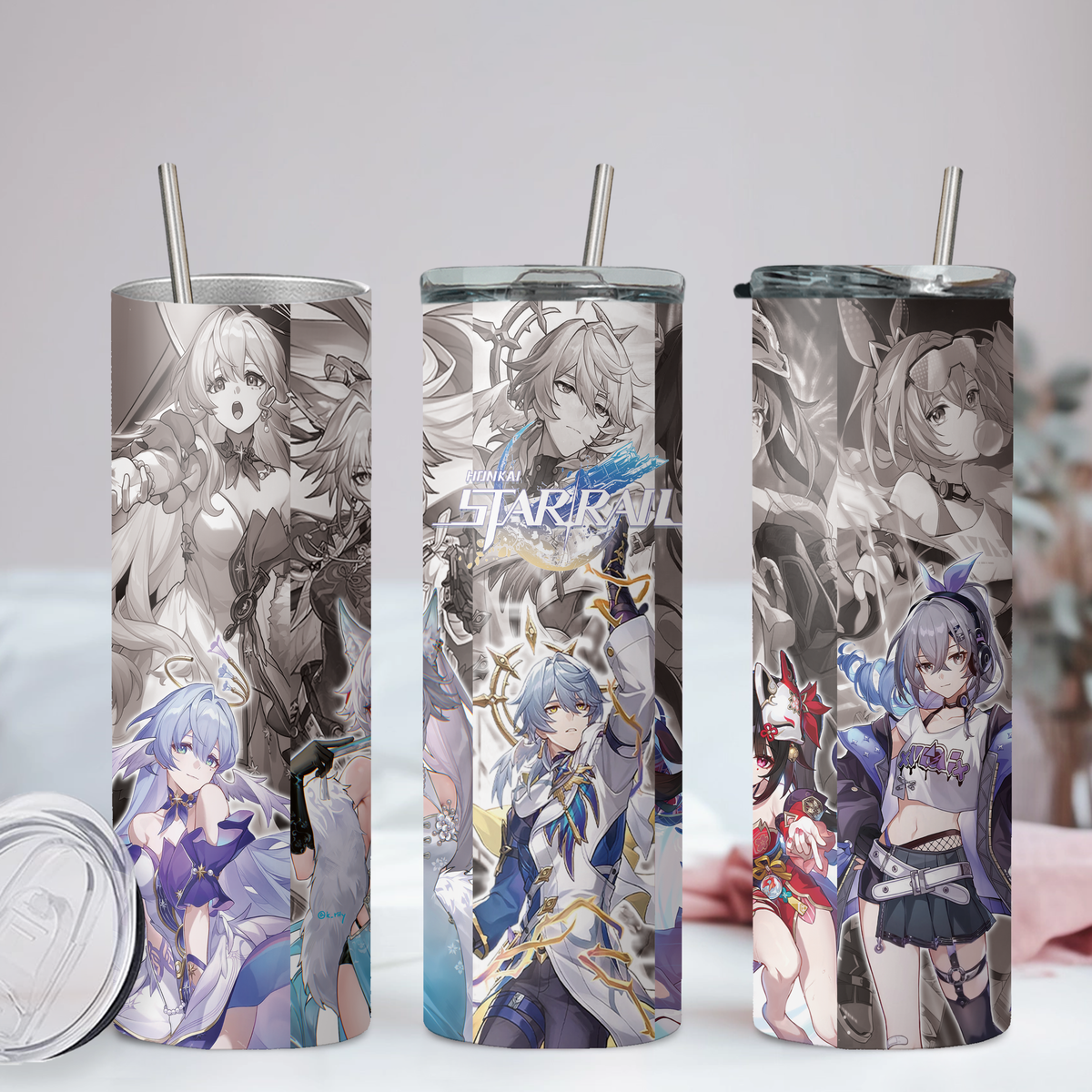 `Collection Anime 20oz Tumbler with Straw and Lid