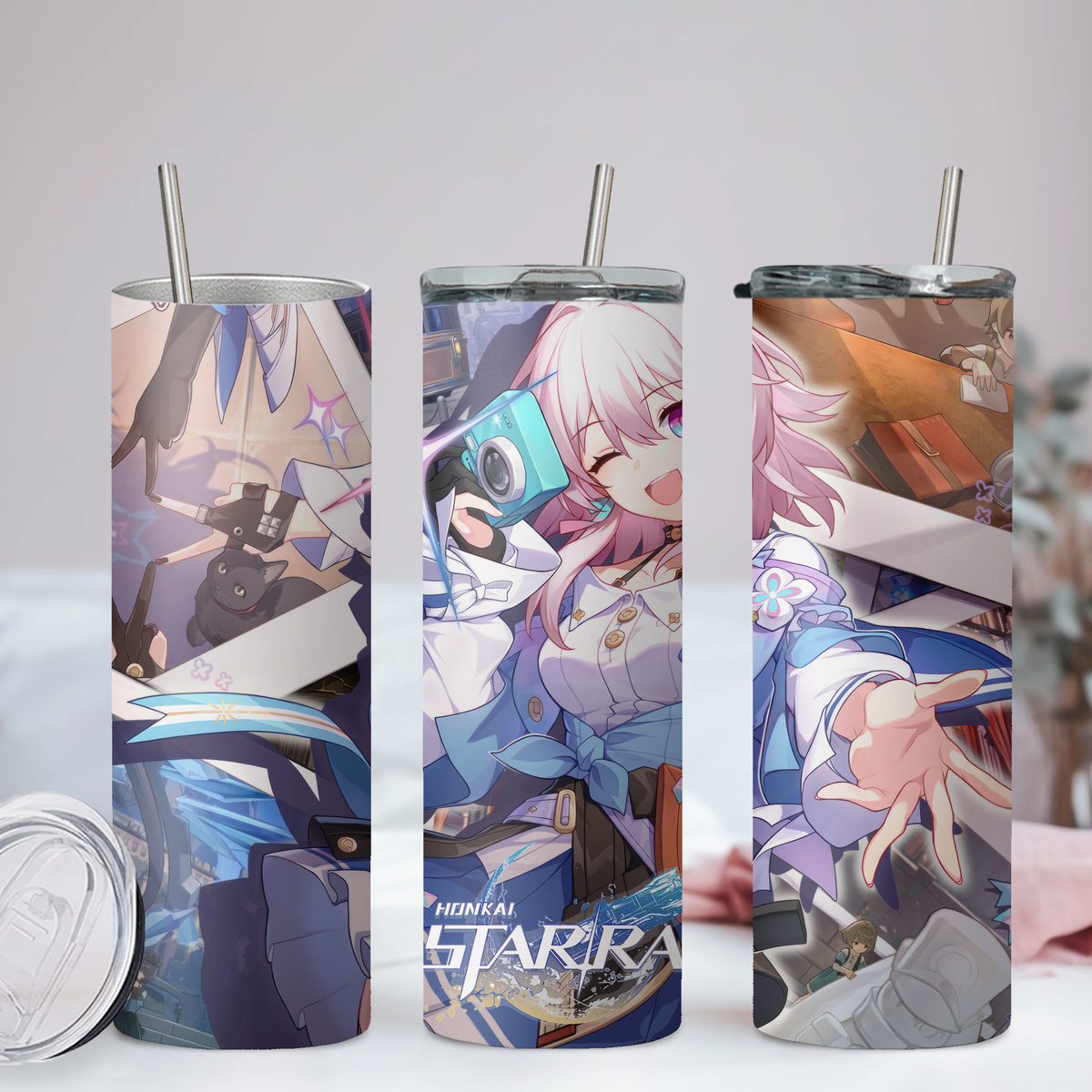 `Collection Anime 20oz Tumbler with Straw and Lid
