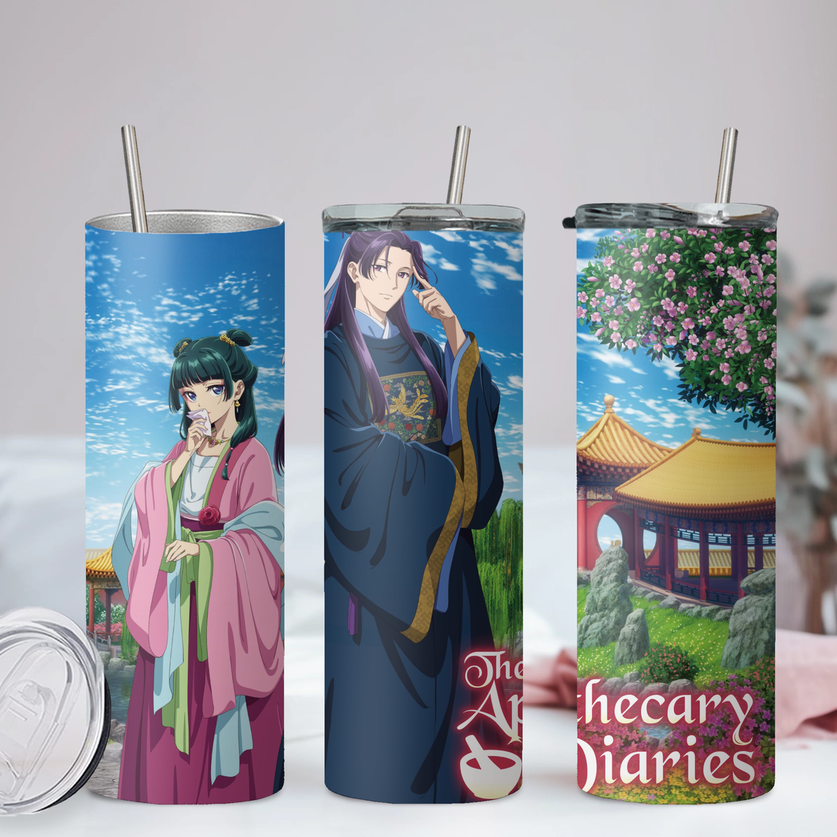 The Apothecary Diaries Collection Anime 20oz Tumbler with Straw and Lid