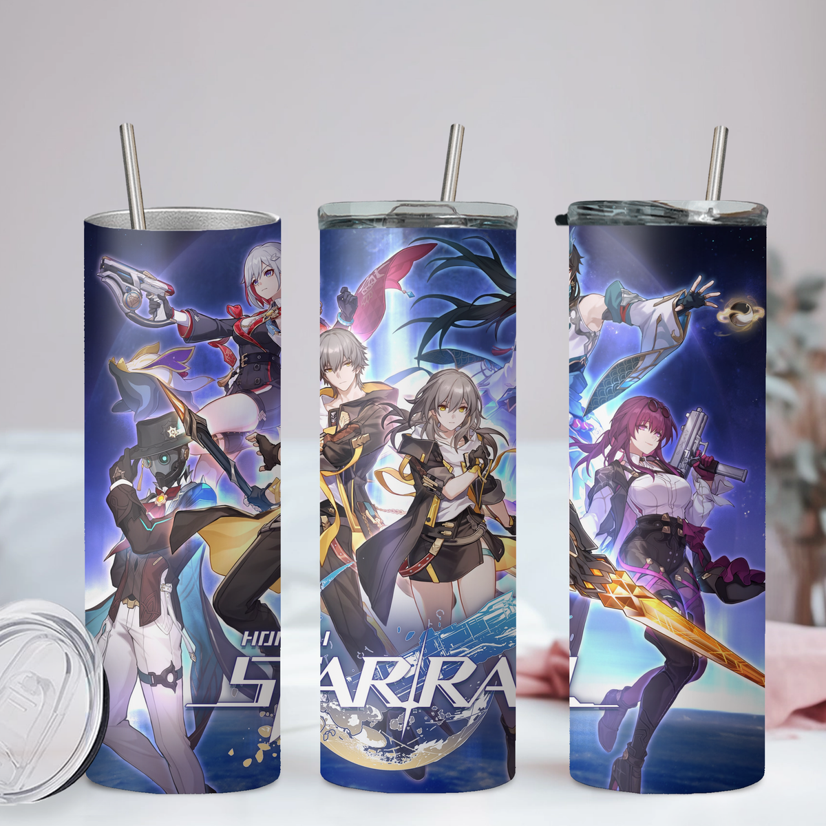`Collection Anime 20oz Tumbler with Straw and Lid