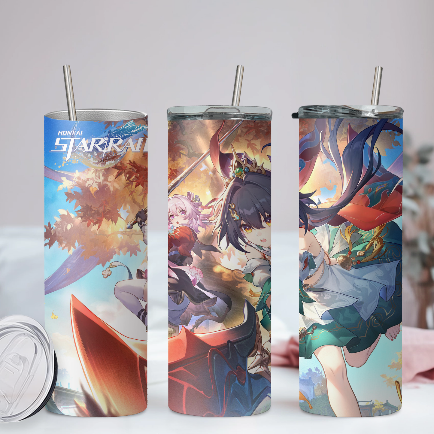 `Collection Anime 20oz Tumbler with Straw and Lid