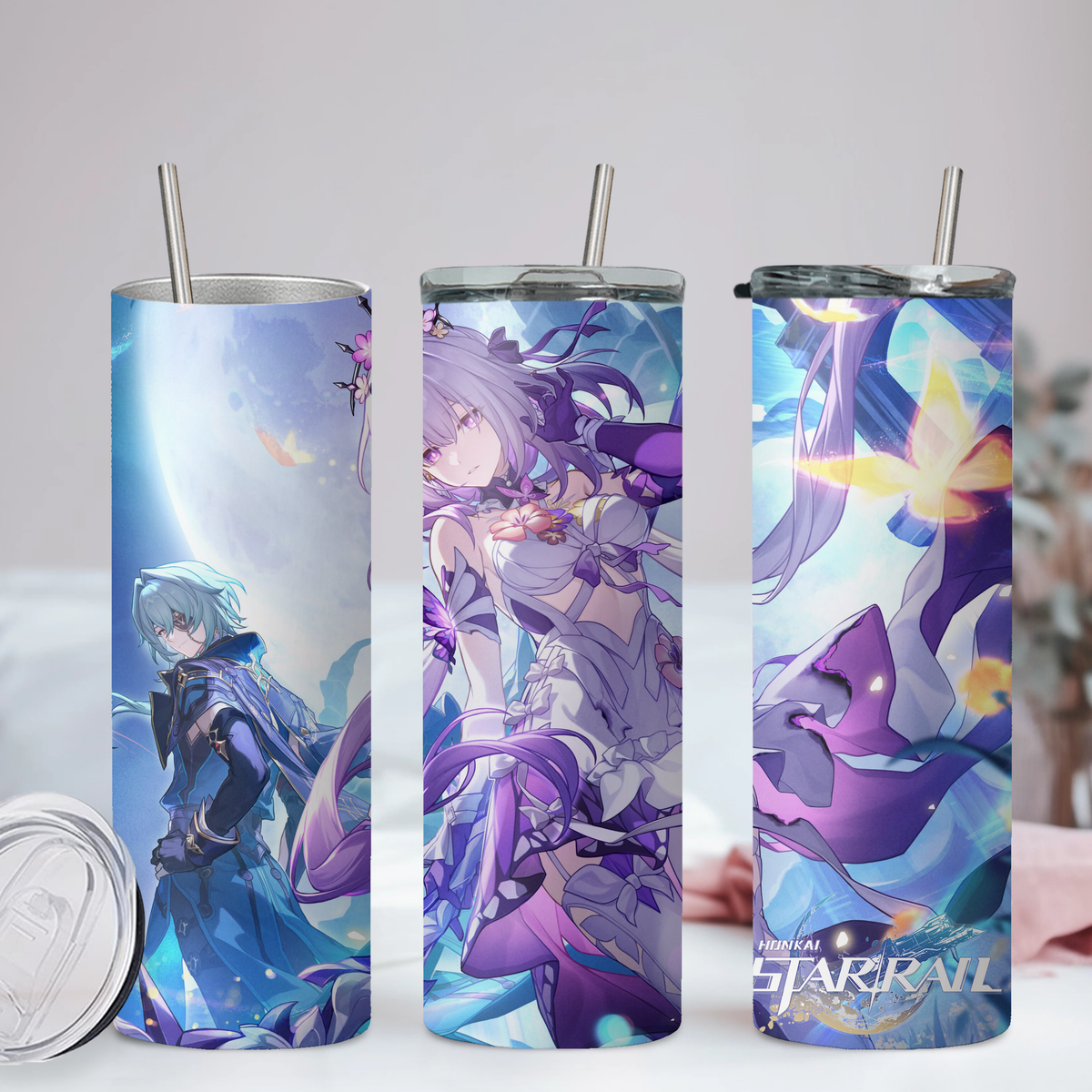 `Collection Anime 20oz Tumbler with Straw and Lid