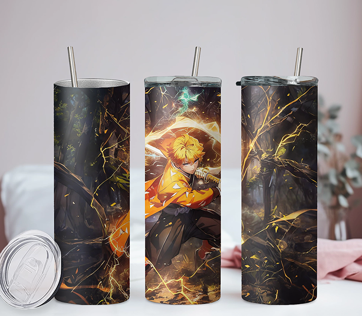 Demon Slayer Collection 20oz Tumbler with Straw and Lid