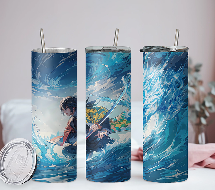 Demon Slayer Collection 20oz Tumbler with Straw and Lid