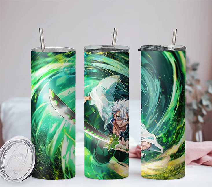 Demon Slayer Collection 20oz Tumbler with Straw and Lid