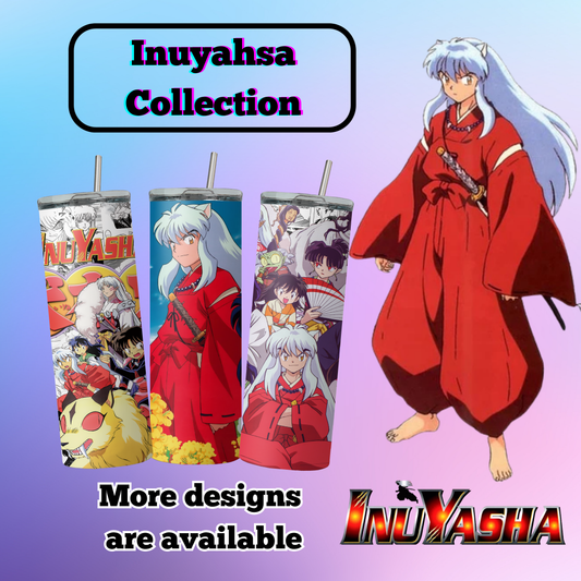 Inuyasha Anime 20oz Tumbler with Straw and Lid