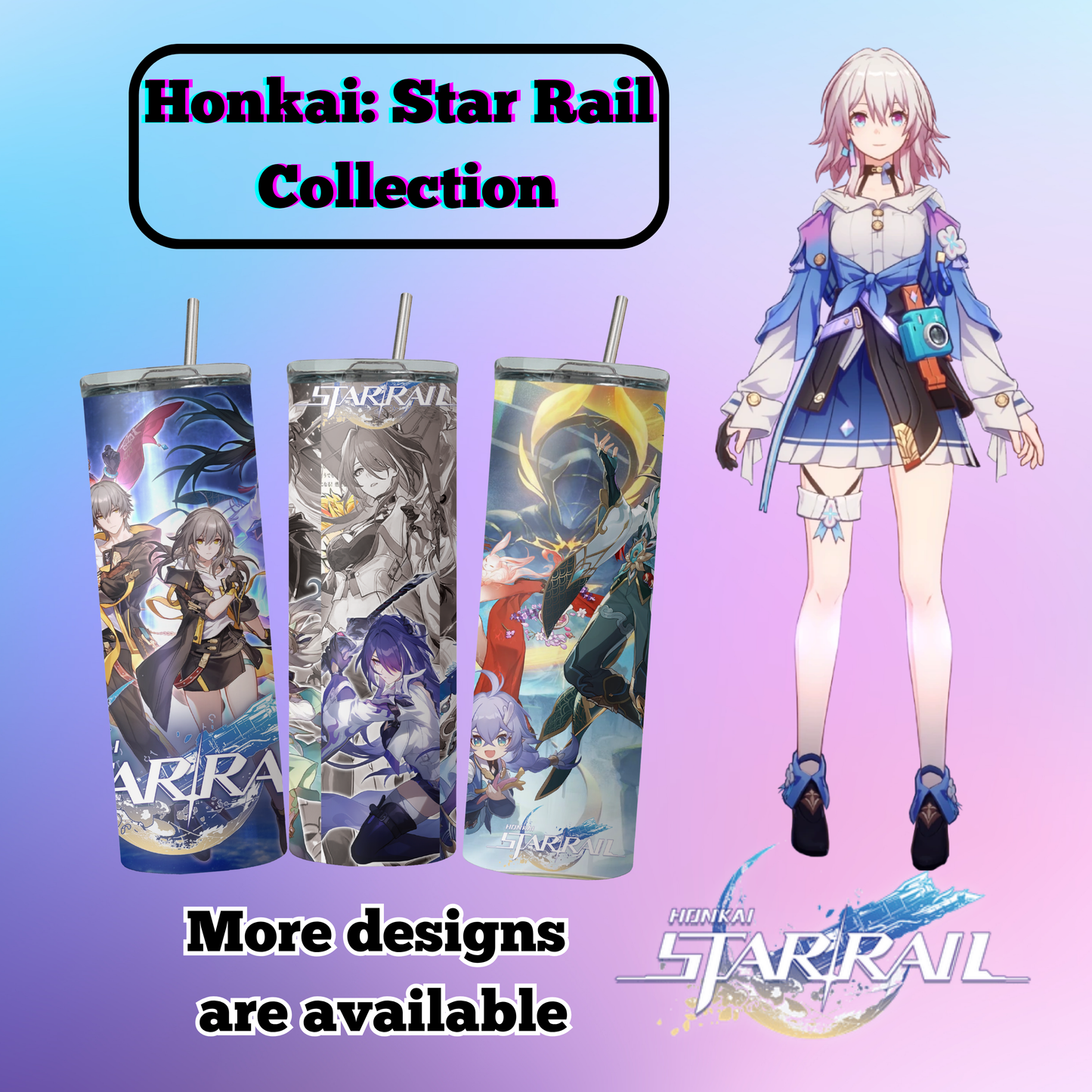 `Collection Anime 20oz Tumbler with Straw and Lid