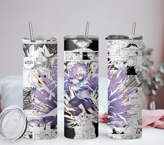 Hunter x Hunter Anime 20oz Tumbler with Straw and Lid