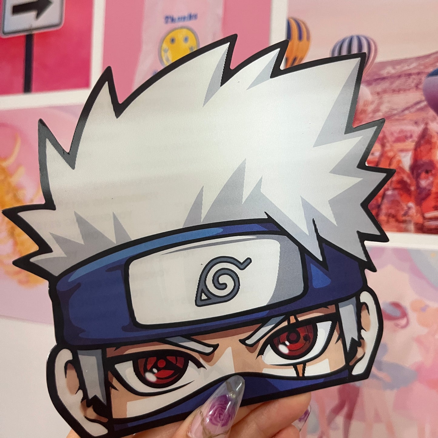 3D Peaker Sticker - Naruto