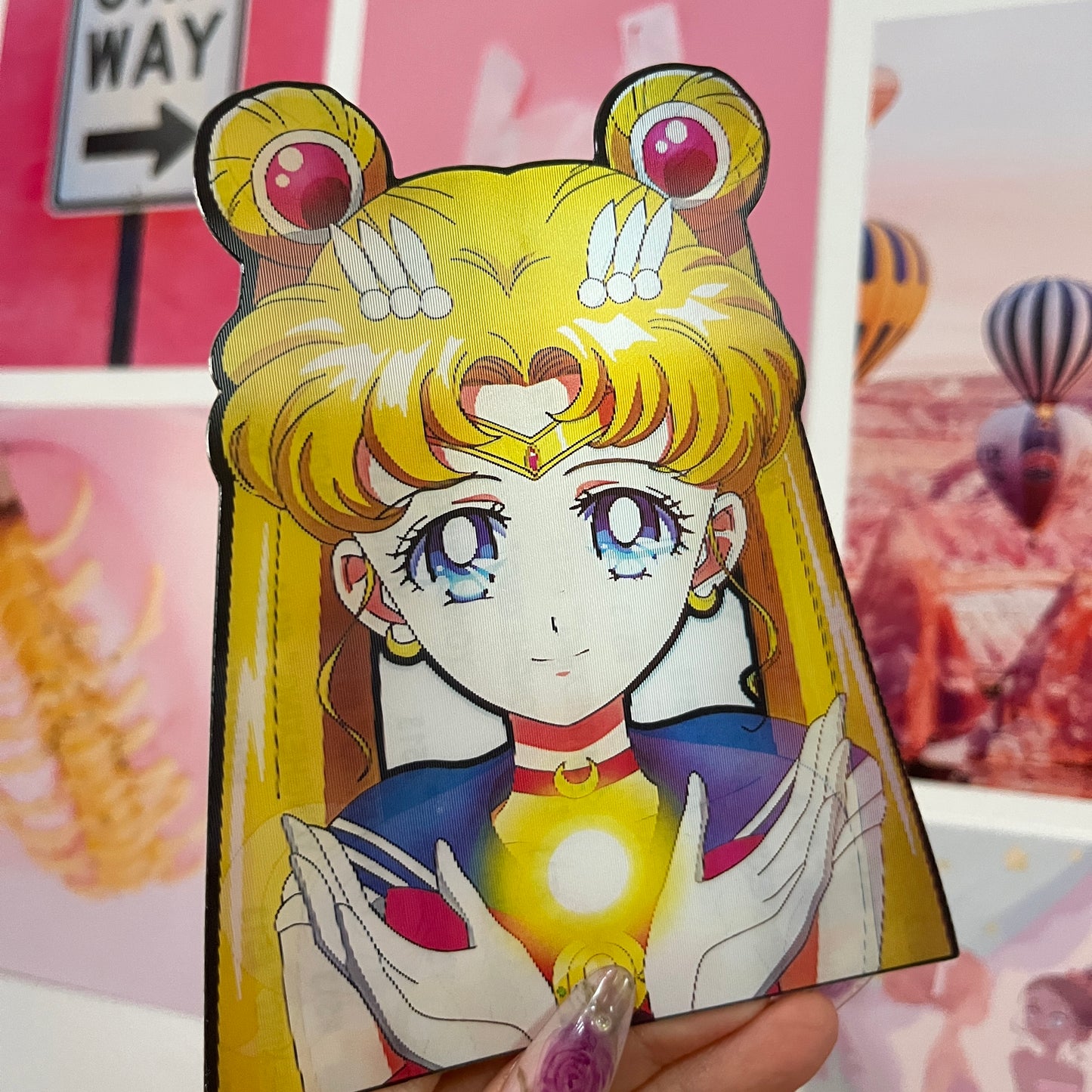 3D Sticker - Sailor Moon